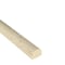 Msi Ivory Pencil Molding 0.75 in. x 12 in. Honed Engineered Stone Wall Tile, 20PK ZOR-MD-0509 - alternate 2